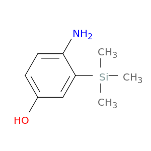 Phenol, 4-amino-3-(trimethylsilyl)-