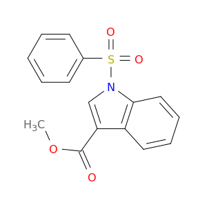1H-Indole-3-carboxylic acid, 1-(phenylsulfonyl)-, methyl ester