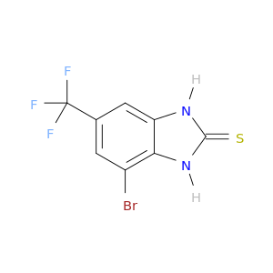 4-溴-1,3-二氢-6-(三氟甲基)-2H-苯并咪唑-2-Thione