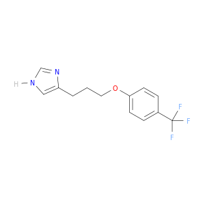 1H-Imidazole, 4-[3-[4-(trifluoromethyl)phenoxy]propyl]-