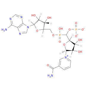[[(2r,3s,4r,5s)-5-(6-aminopurin-9-yl)-3,4-dihydroxy-tetrahydrofuran-2-yl]methoxy-hydroxy-phosphoryl][(2r,3s,4r,5s)-5-(3-carbamoylpyridin-1-ium-1-yl)-3,4-dihydroxy-tetrahydrofuran-2-yl]methyl phosphate