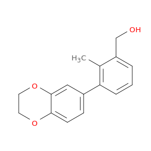 (3-(2,3-二氢苯并[b][1,4]二氧杂环己烯-6-基)-2-甲基苯基)甲醇