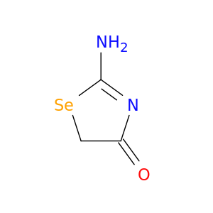4(5H)-Selenazolone, 2-amino-