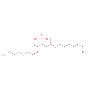 Butanedioic acid, sulfo-, 1,4-bis(2-butoxyethyl) ester
