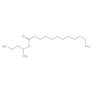 Dodecanoic acid, 1-methylbutyl ester