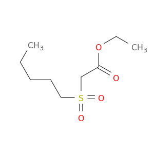 Acetic acid, 2-(pentylsulfonyl)-, ethyl ester