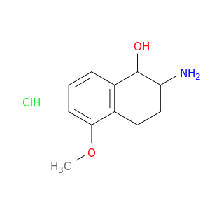 2-Amino-5-methoxy-1,2,3,4-tetrahydro-naphthalen-1-ol hydrochloride