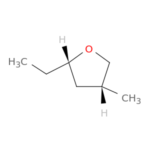 Furan, 2-ethyltetrahydro-4-methyl-, cis-