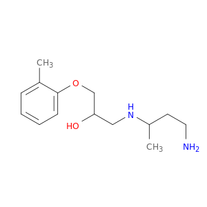 2-Propanol, 1-[(3-amino-1-methylpropyl)amino]-3-(2-methylphenoxy)-