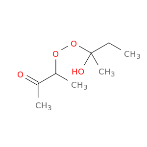 2-Butanone, 3-[(1-hydroxy-1-methylpropyl)dioxy]-
