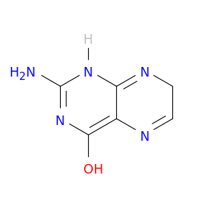 4-Pteridinol, 2-amino-1,7-dihydro-