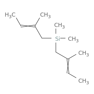Silane, dimethylbis(2-methyl-2-butenyl)-
