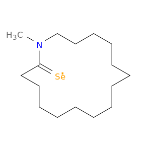 Azacyclohexadecane-2-selone, 1-methyl-