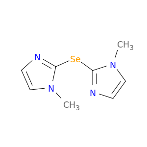 1H-Imidazole, 2,2'-selenobis[1-methyl-
