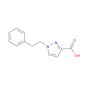 1-(2-Phenylethyl)-1H-pyrazole-3-carboxylic acid