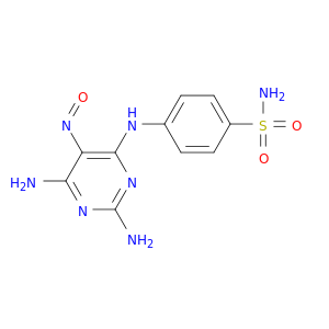 4-[(2,6-diamino-5-nitrosopyrimidin-4-yl)amino]benzenesulfonamide