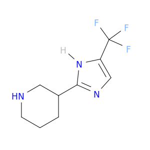 3-[5-(Trifluoromethyl)-1H-imidazol-2-yl]piperidine