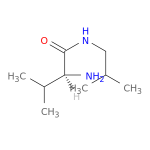 Butanamide, 2-amino-3-methyl-N-(2-methylpropyl)-, (S)-