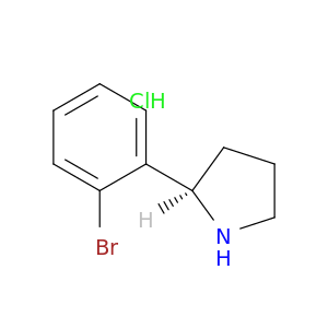 (R)-2-(2-溴苯基)吡咯烷盐酸盐