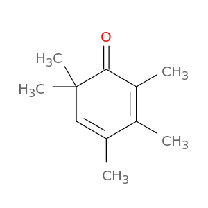 2,4-Cyclohexadien-1-one, 2,3,4,6,6-pentamethyl-