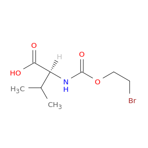 L-Valine, N-[(2-bromoethoxy)carbonyl]-