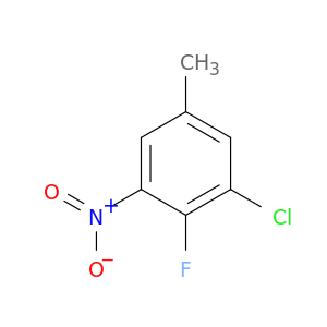 1-Chloro-2-fluoro-5-methyl-3-nitrobenzene