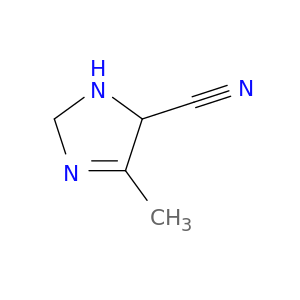 1H-Imidazole-5-carbonitrile, 2,5-dihydro-4-methyl-