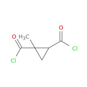 1,2-Cyclopropanedicarbonyldichloride, 1-methyl-