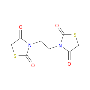 2,4-Thiazolidinedione, 3,3'-(1,2-ethanediyl)bis-