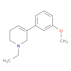 Pyridine, 1-ethyl-1,2,3,6-tetrahydro-5-(3-methoxyphenyl)-