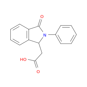 2-(3-氧代-2-苯基异吲哚-1-基)乙酸
