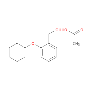 Benzenemethanol, 2-(cyclohexyloxy)-, acetate
