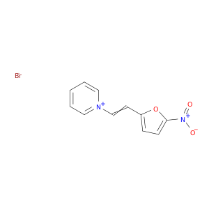 Pyridinium, 1-[2-(5-nitro-2-furanyl)ethenyl]-, bromide