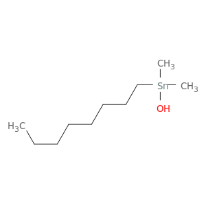 Stannane, hydroxydimethyloctyl-