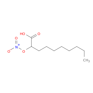 Decanoic acid, 2-(nitrooxy)-