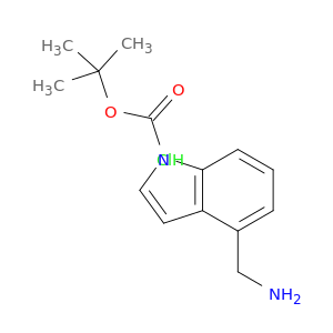 4-(氨基甲基)-1H-吲哚-1-羧酸叔丁酯盐酸盐
