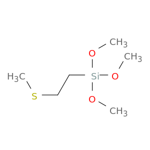 Silane, trimethoxy[2-(methylthio)ethyl]-