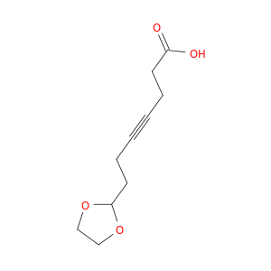 4-Heptynoic acid, 7-(1,3-dioxolan-2-yl)-