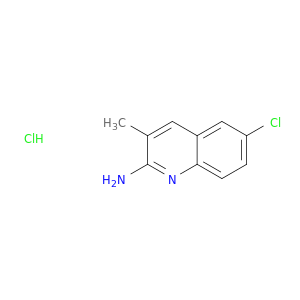 2-Amino-6-chloro-3-methylquinoline hydrochloride