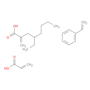丙烯酸-2-乙基己基丙烯酸酯-苯乙烯共聚物