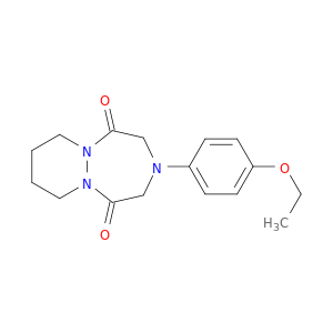 3-(4-ETHOXYPHENYL)HEXAHYDRO-1H-PYRIDAZINO[1,2-A][1,2,5]TRIAZEPINE-1,5(2H)-DIONE