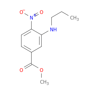 Methyl 4-nitro-3-(propylaMino)benzoate