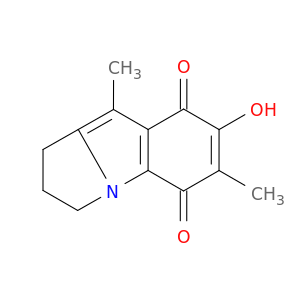 1H-Pyrrolo[1,2-a]indole-5,8-dione, 2,3-dihydro-7-hydroxy-6,9-dimethyl-