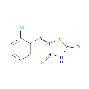 2-Thiazolidinone, 5-[(2-chlorophenyl)methylene]-4-thioxo-