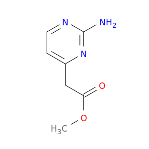 4-Pyrimidineacetic acid, 2-amino-, methyl ester