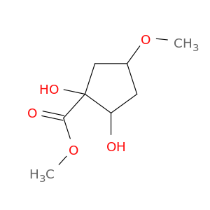 Cyclopentanecarboxylicacid, 1,2-dihydroxy-4-methoxy-, methyl ester