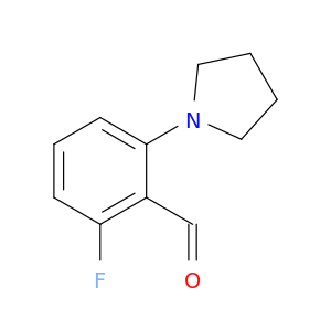 2-fluoro-6-(pyrrolidin-1-yl)benzaldehyde