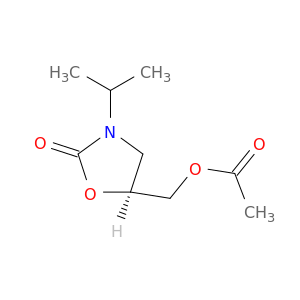 2-Oxazolidinone, 5-[(acetyloxy)methyl]-3-(1-methylethyl)-, (S)-