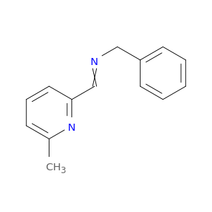Benzenemethanamine, N-[(6-methyl-2-pyridinyl)methylene]-