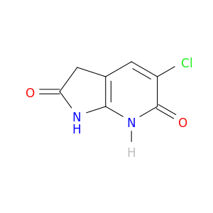5-氯-3,7-二氢-1H-Pyrrolo[2,3-B]吡啶-2,6-二酮